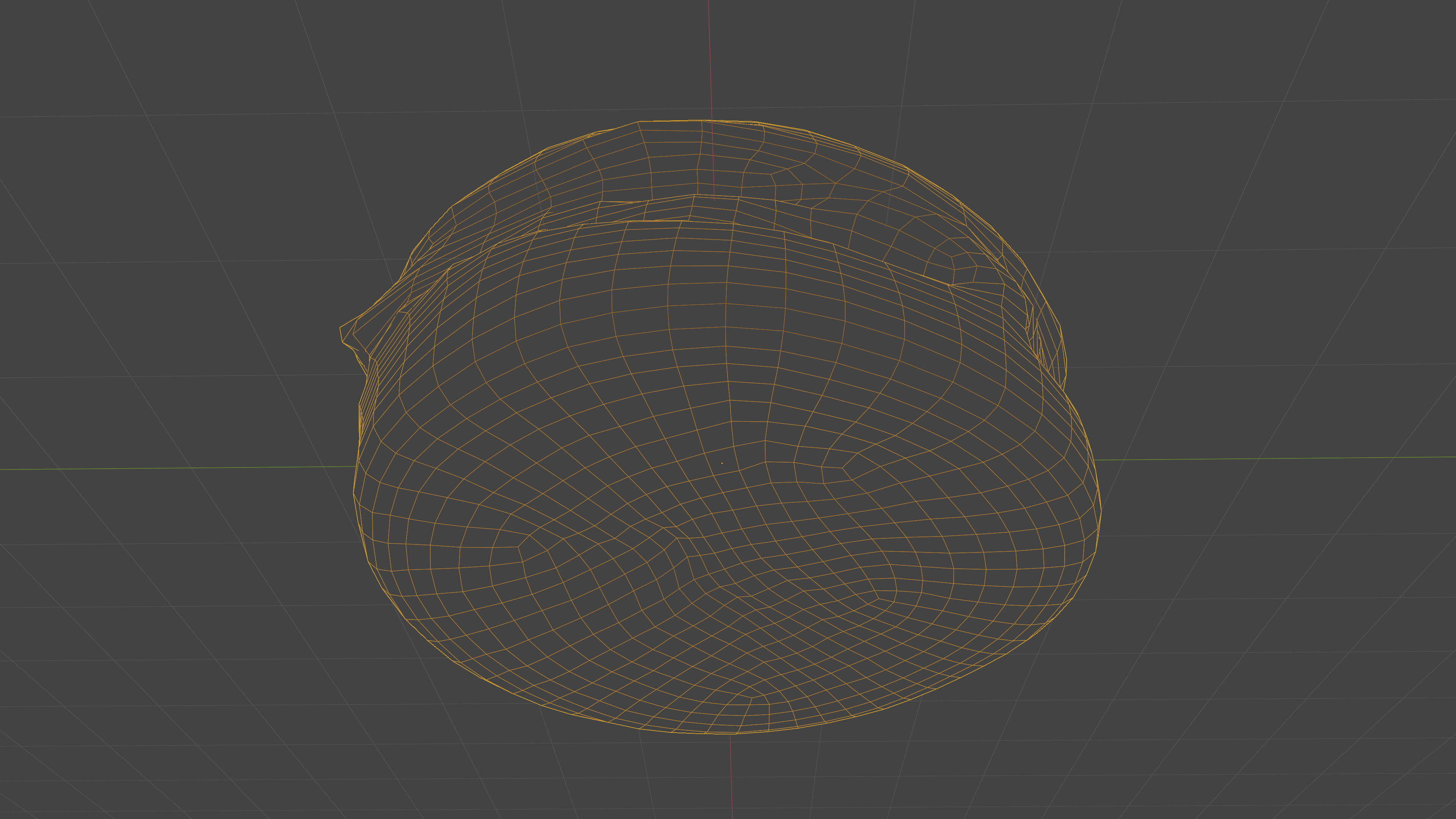 Scanned cheeseburger Low-poly 3D model_28