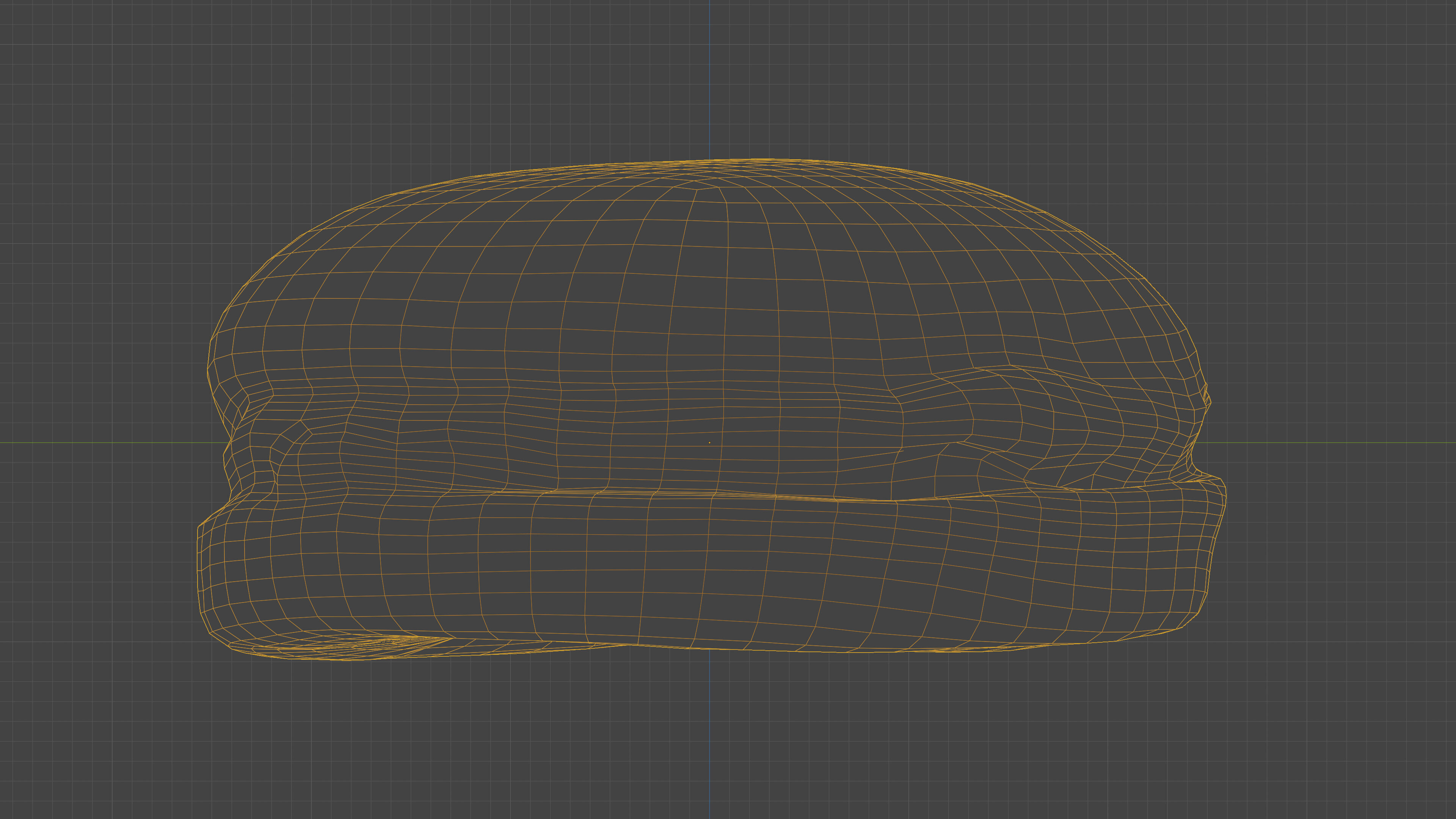 Scanned cheeseburger Low-poly 3D model_26