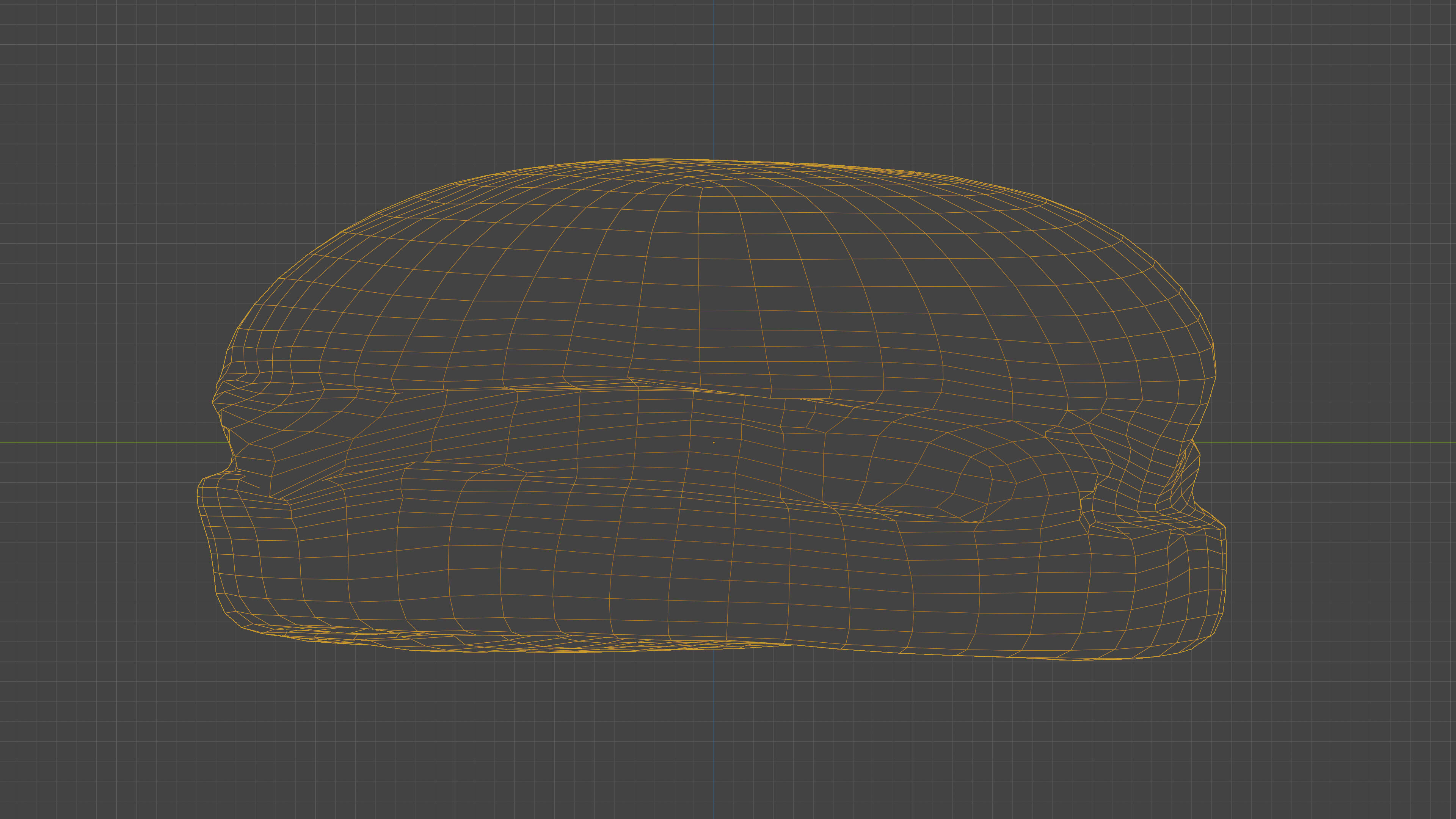 Scanned cheeseburger Low-poly 3D model_27