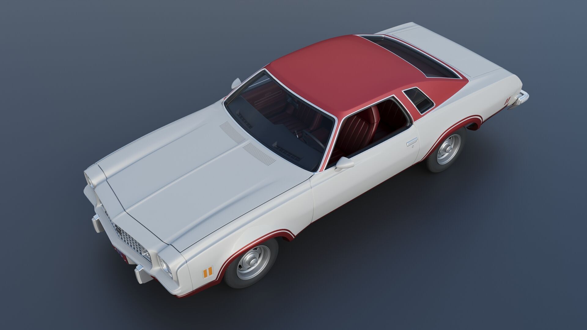 Chevrolet Chevelle Laguna S-3 1974 3D print model_11