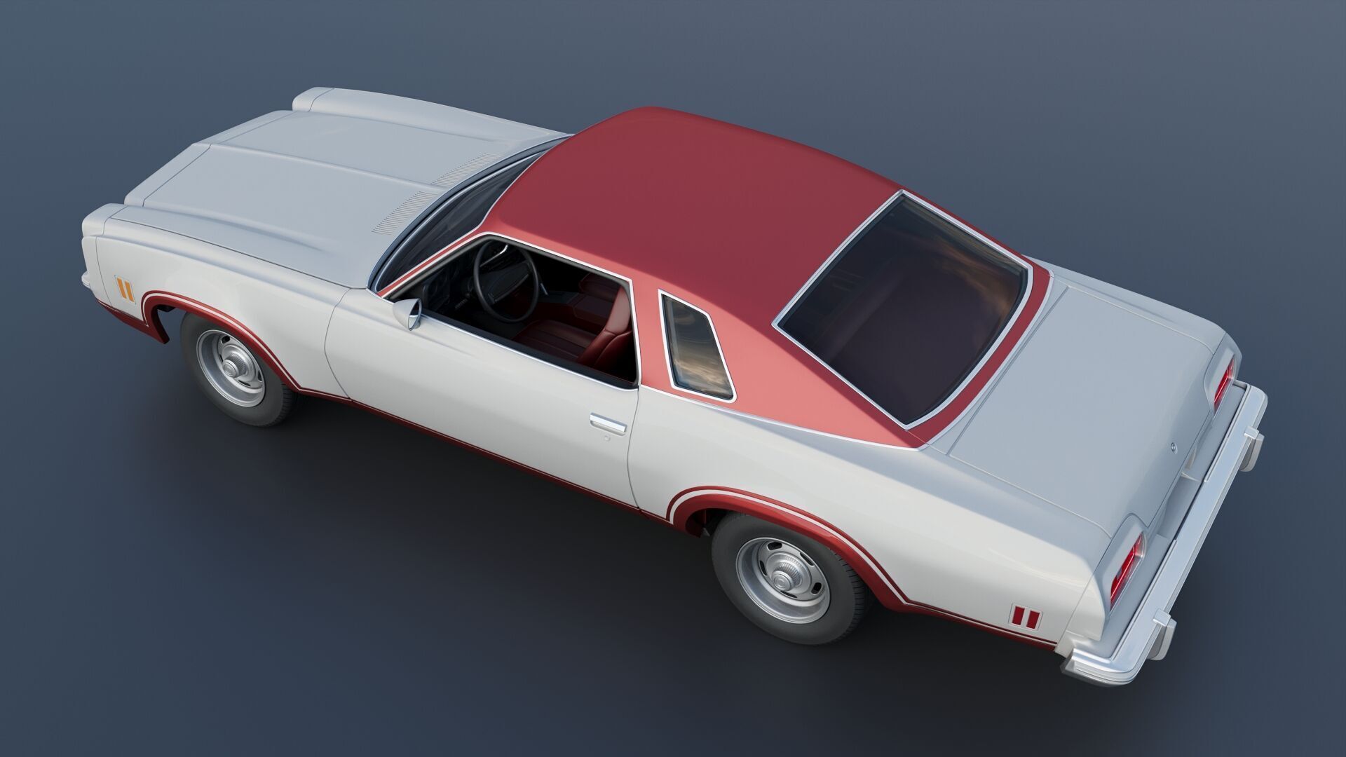 Chevrolet Chevelle Laguna S-3 1974 3D print model_5