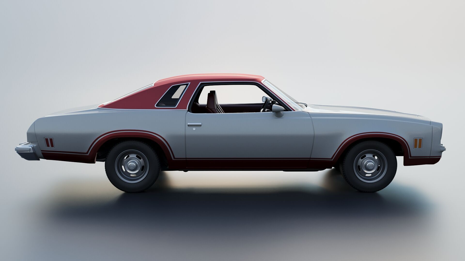 Chevrolet Chevelle Laguna S-3 1974 3D print model_8