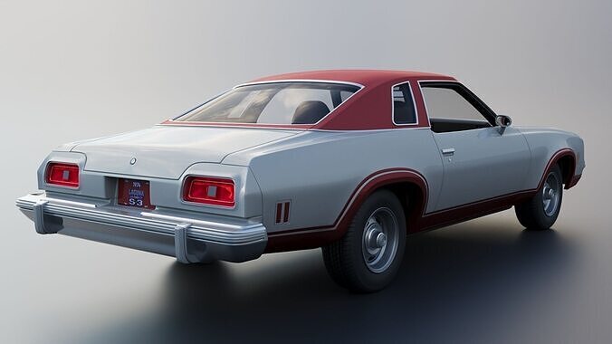 Chevrolet Chevelle Laguna S-3 1974 3D print model 7