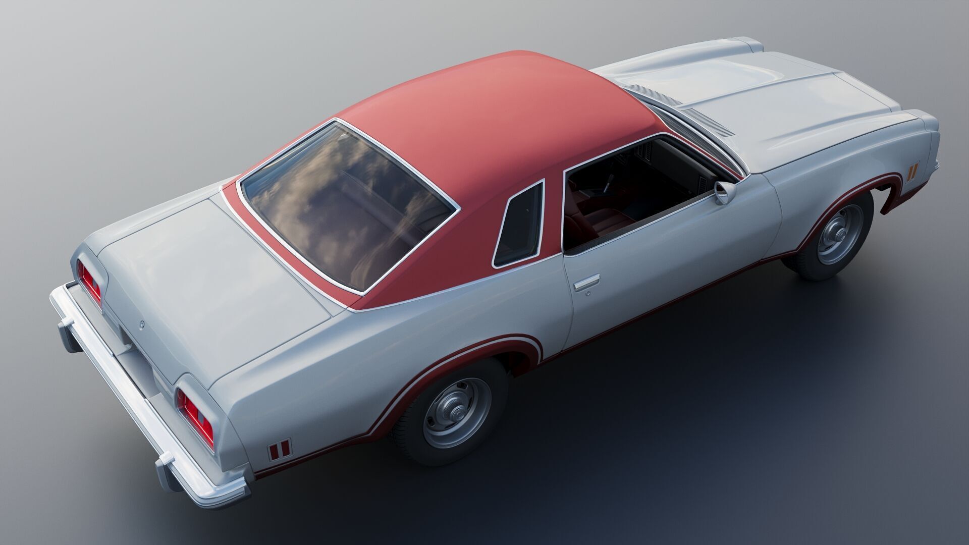 Chevrolet Chevelle Laguna S-3 1974 3D print model_7