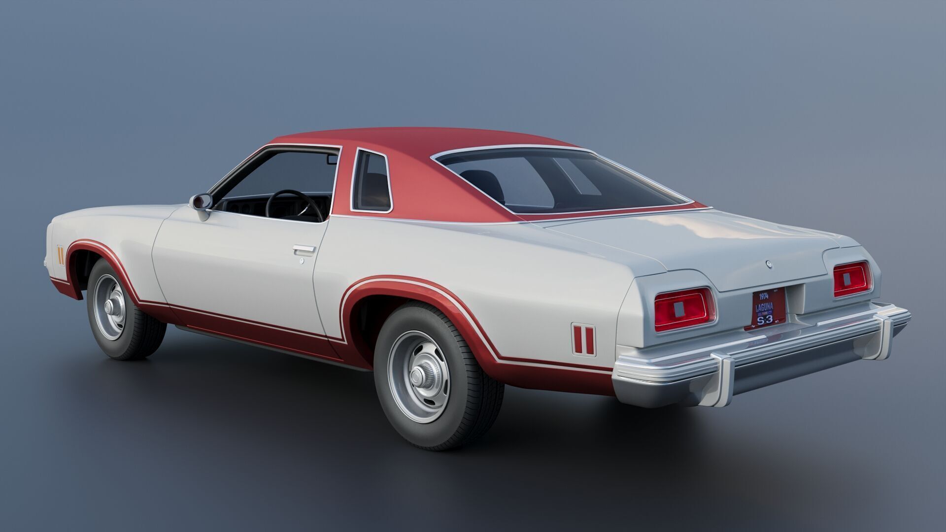 Chevrolet Chevelle Laguna S-3 1974 3D print model_4