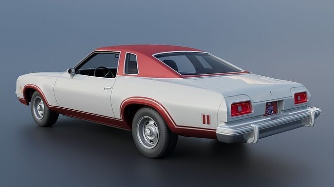 Chevrolet Chevelle Laguna S-3 1974 3D print model 5