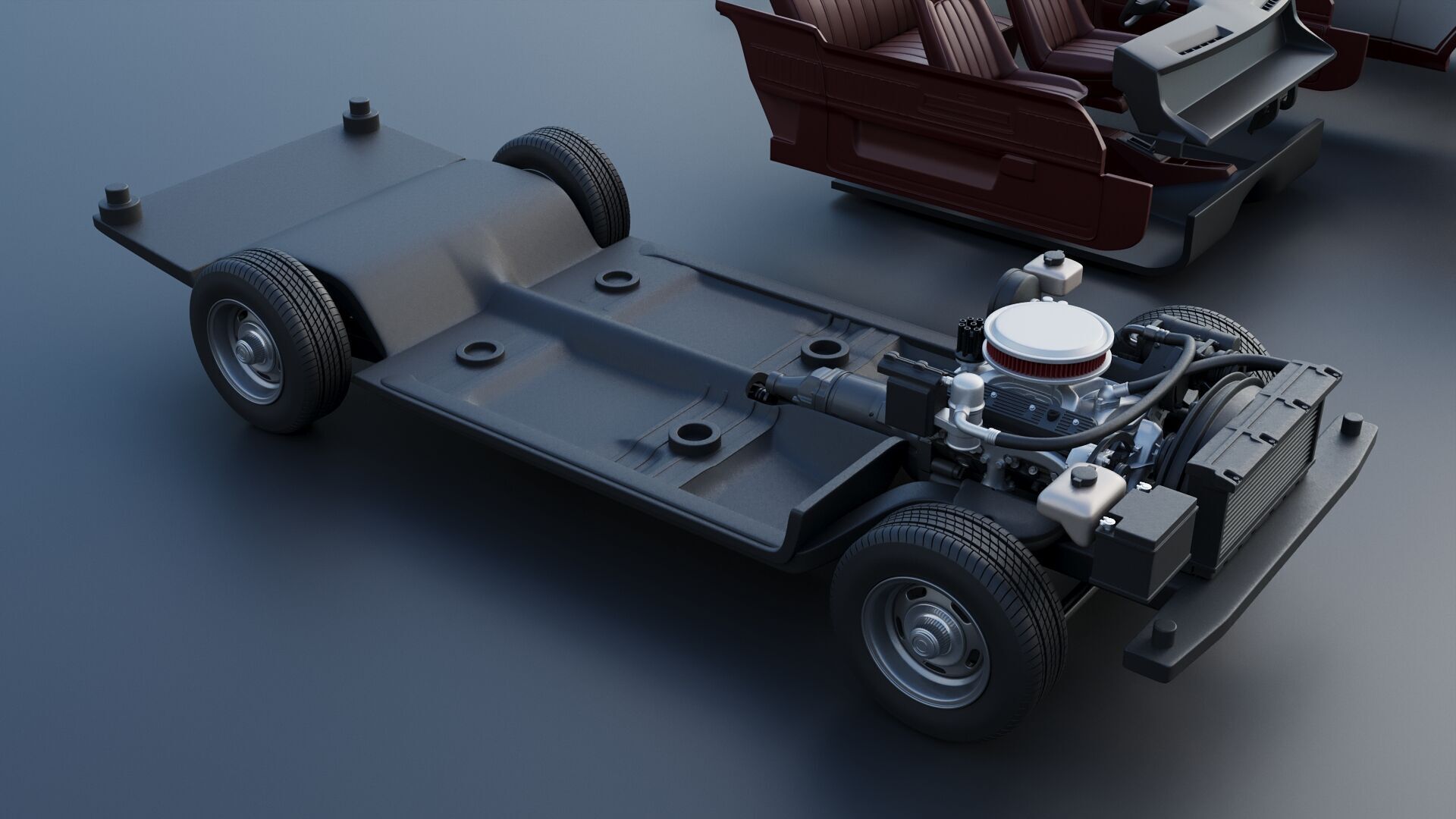 Chevrolet Chevelle Laguna S-3 1974 3D print model_24