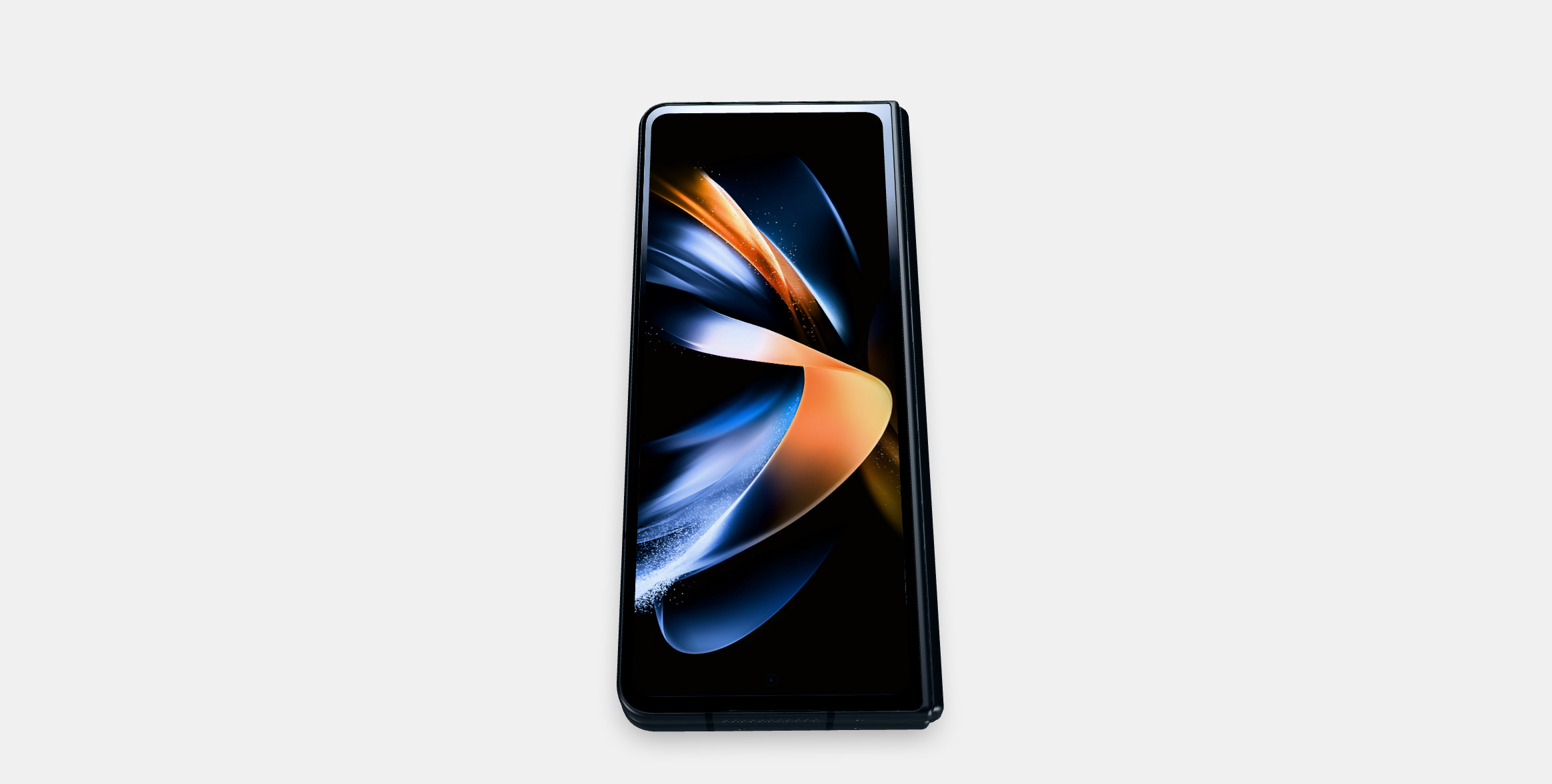 Samsung Galaxy Z Fold4 Black 4 3D model_3