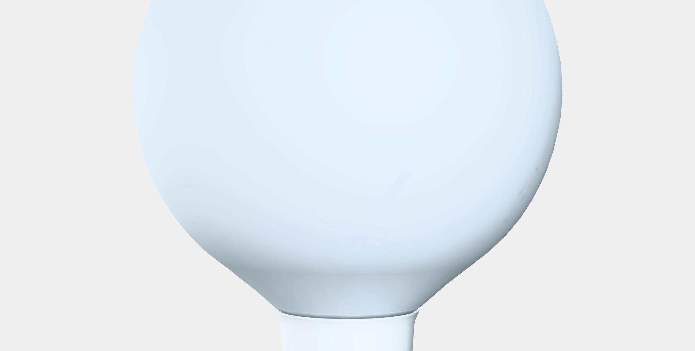 TRADFRI LED bulb E27 470 lumen Low-poly 3D model_5