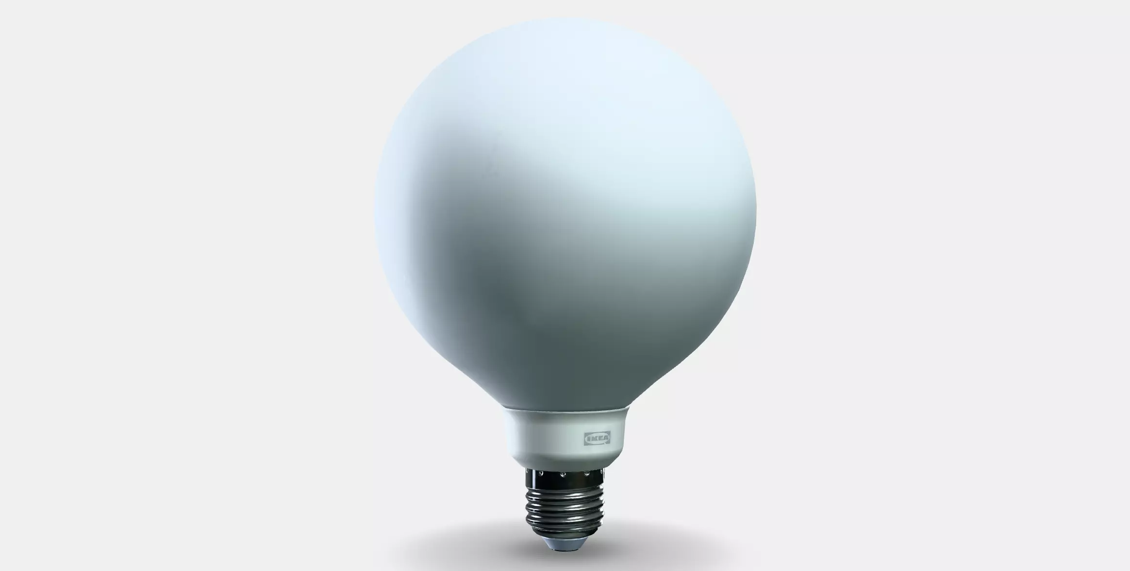TRADFRI LED bulb E27 470 lumen Low-poly 3D model_0