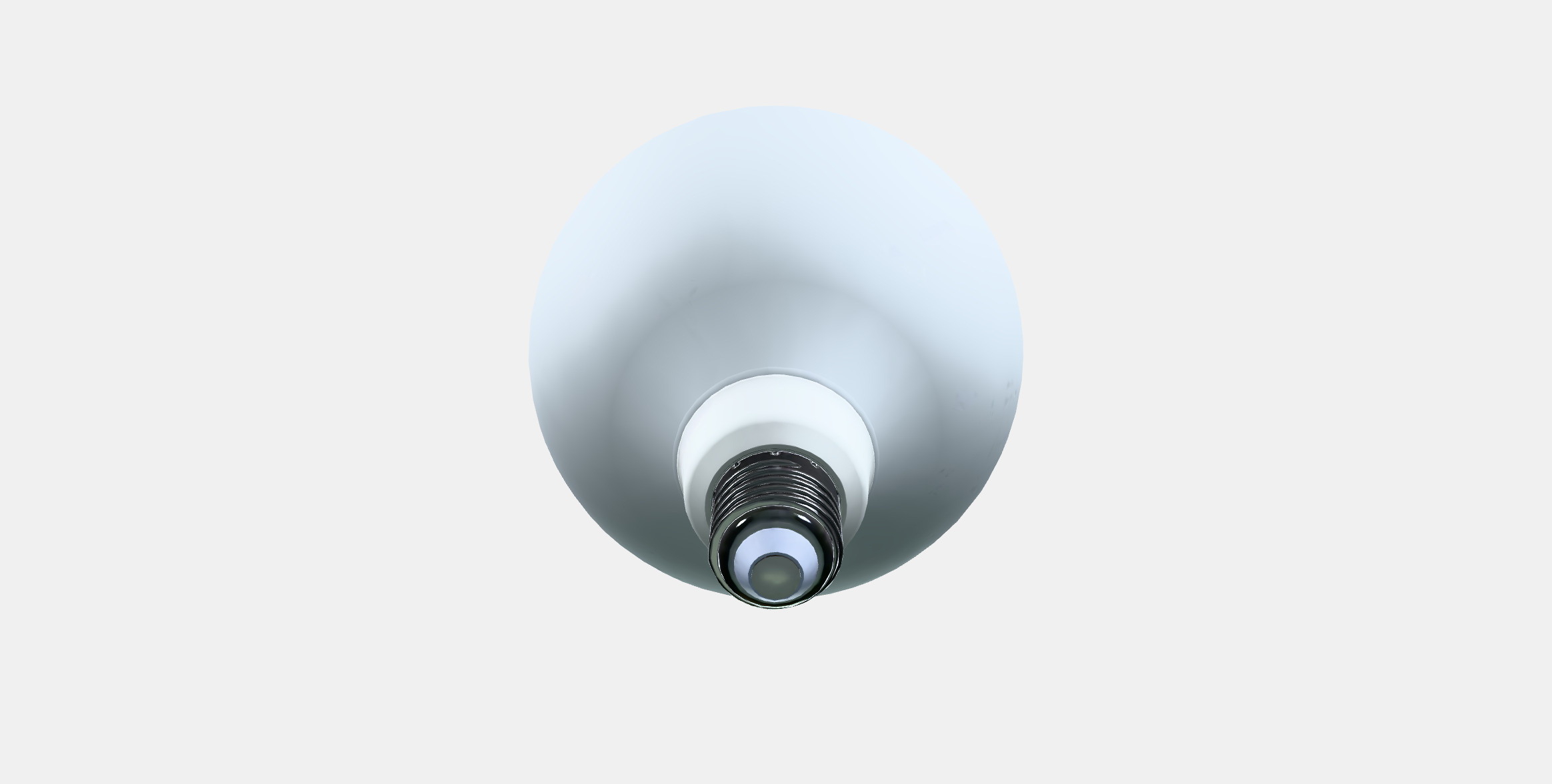 TRADFRI LED bulb E27 470 lumen Low-poly 3D model_7