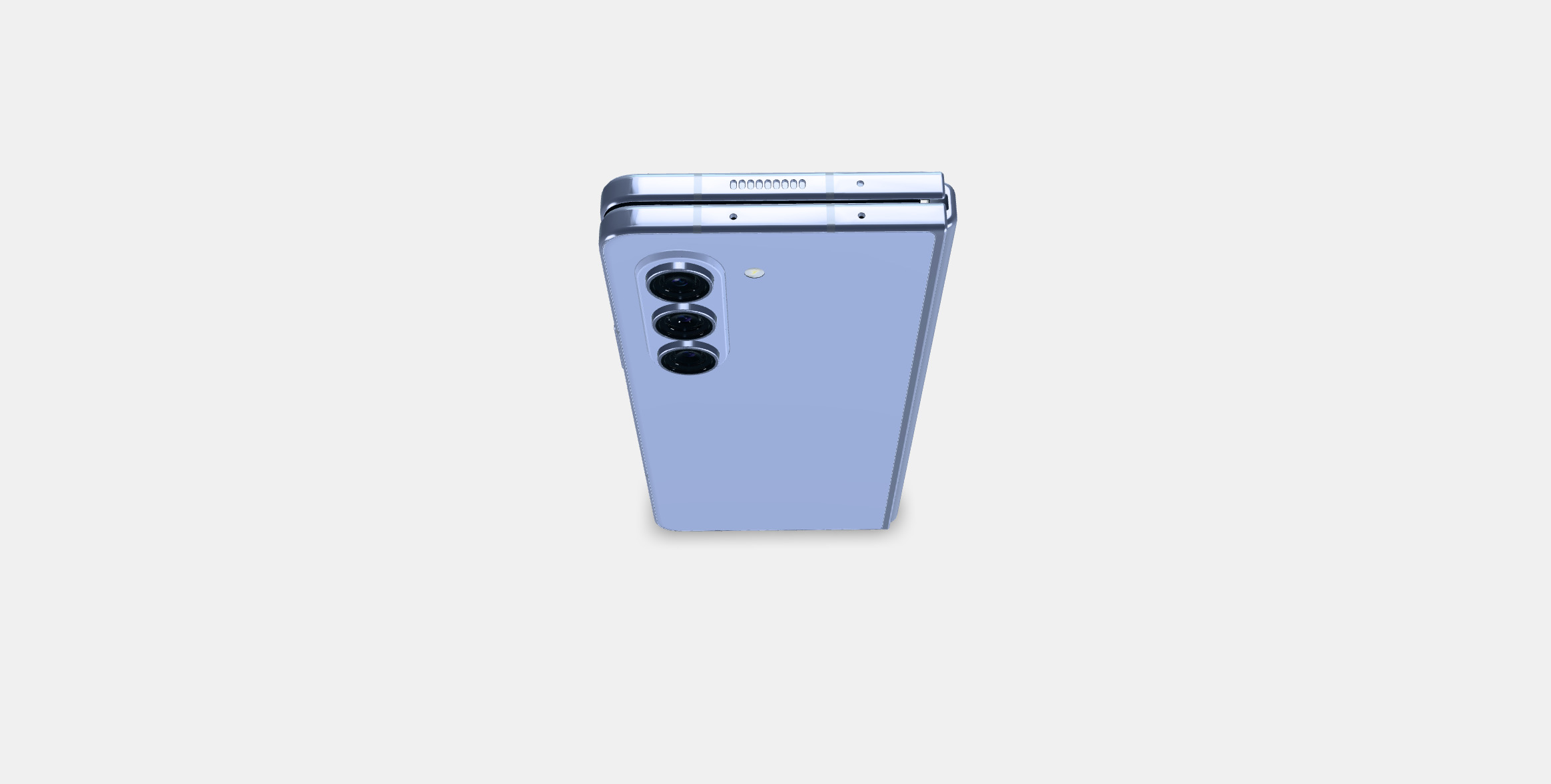 Samsung Galaxy Z Fold5 Jegesky Blue 3D model_3
