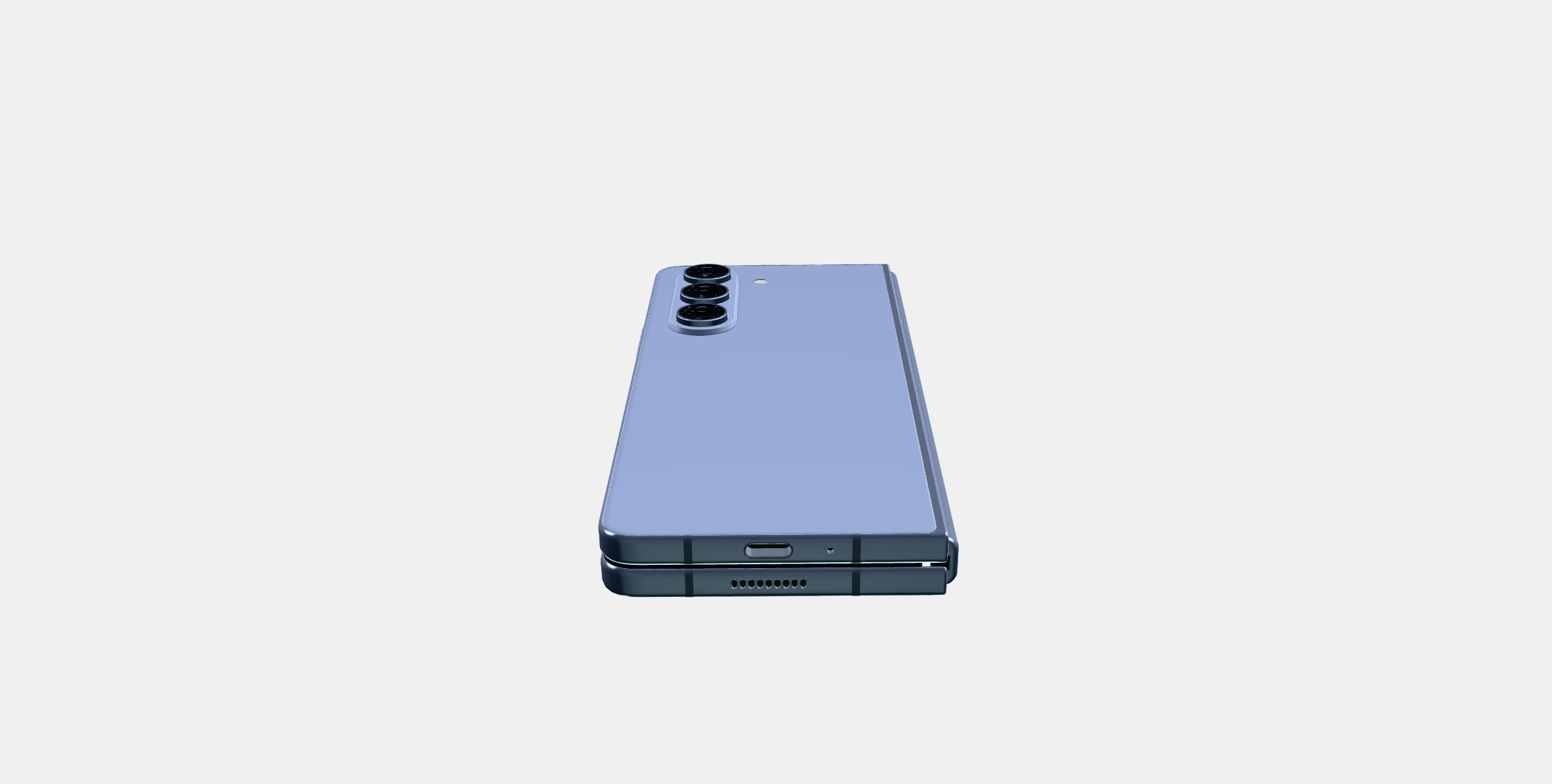 Samsung Galaxy Z Fold5 Jegesky Blue 3D model_7