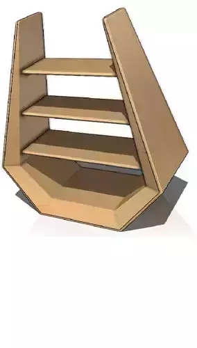 Special Wooden Showcase