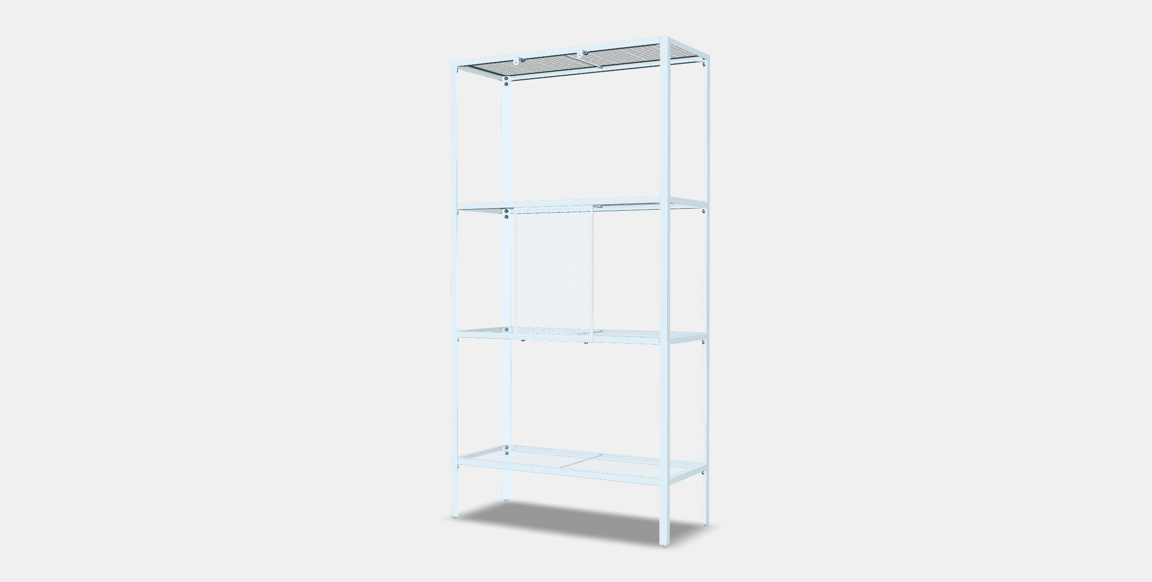 BAGGEBO Shelving unit 3D model_4