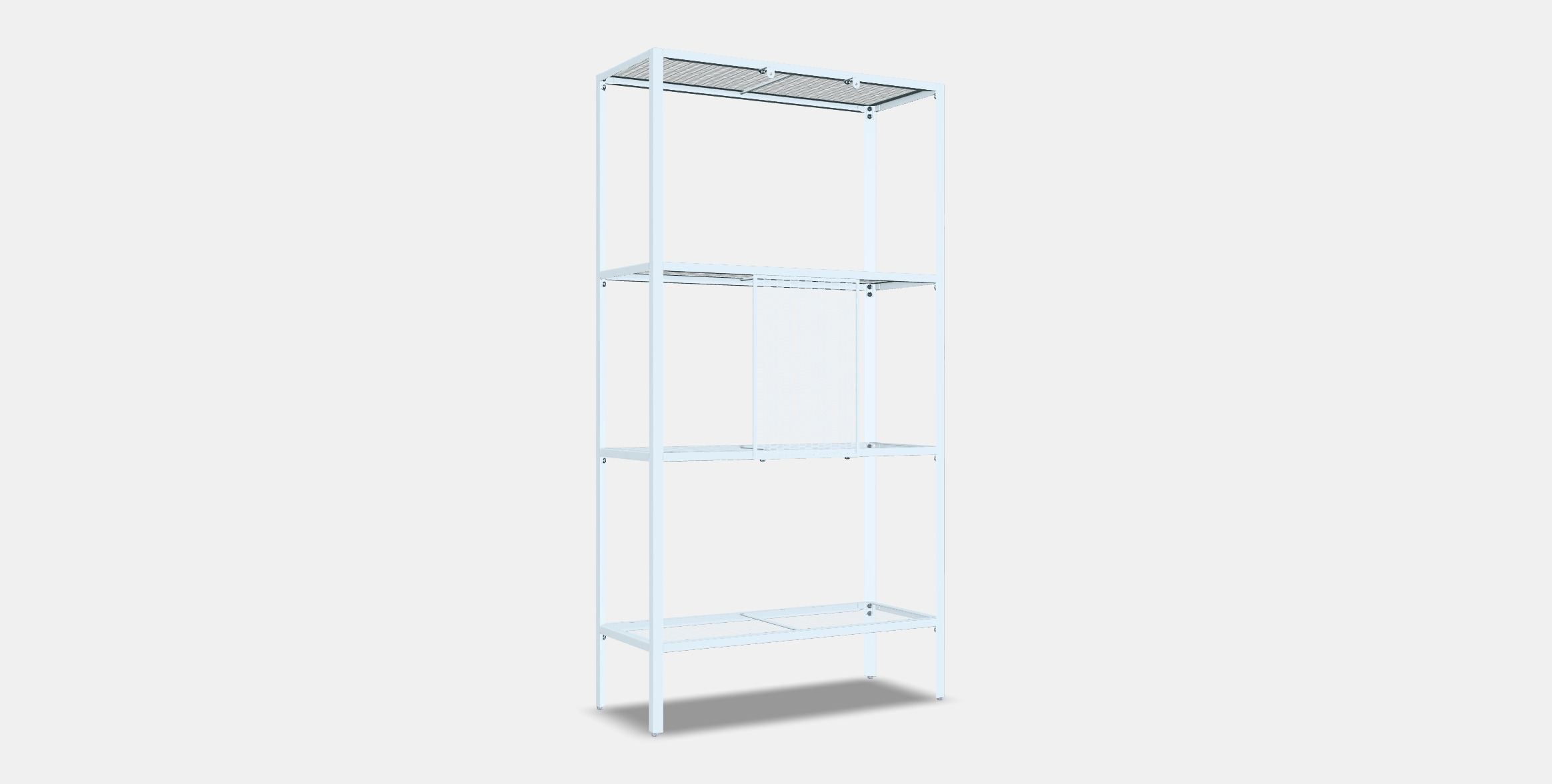 BAGGEBO Shelving unit 3D model_16
