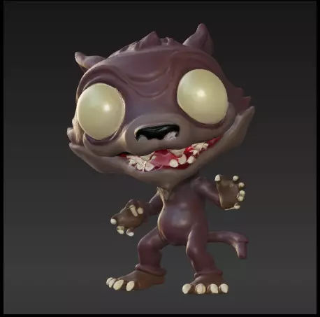 Weasel funko pop Free 3D print model