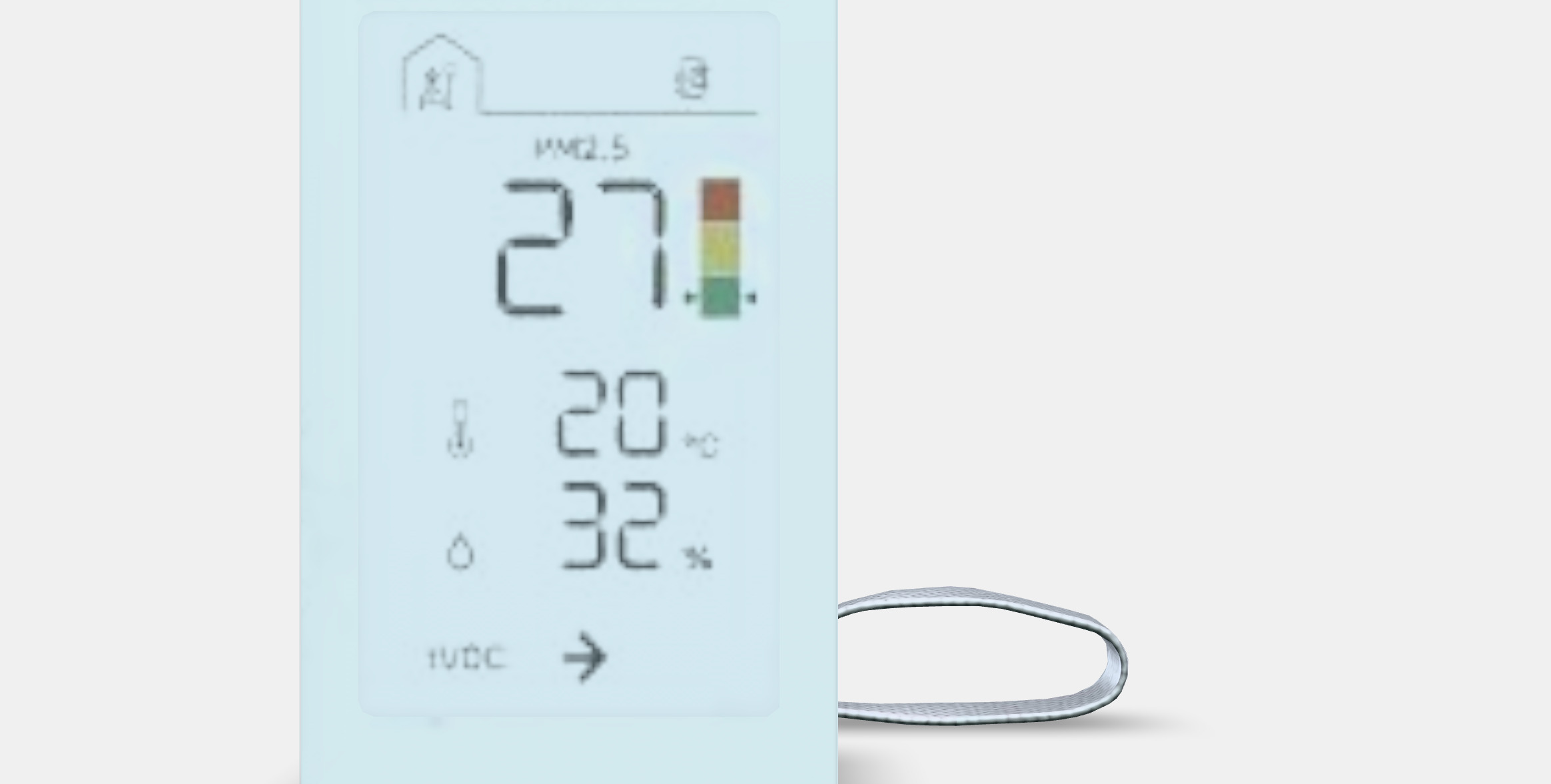 VINDSTYRKA Air quality sensor 3D model_11