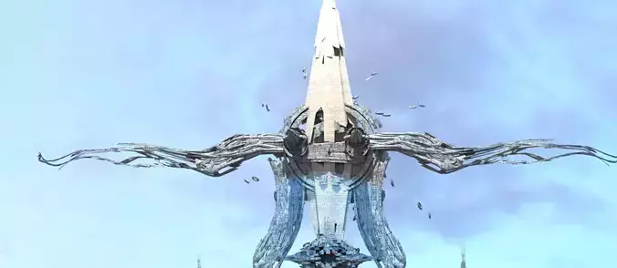 interstellar Sci fi pharaoh Archway station