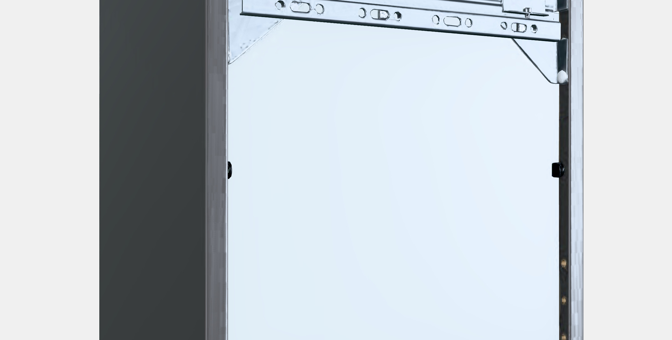 EKET Wall-mounted shelving unit Low-poly 3D model_5