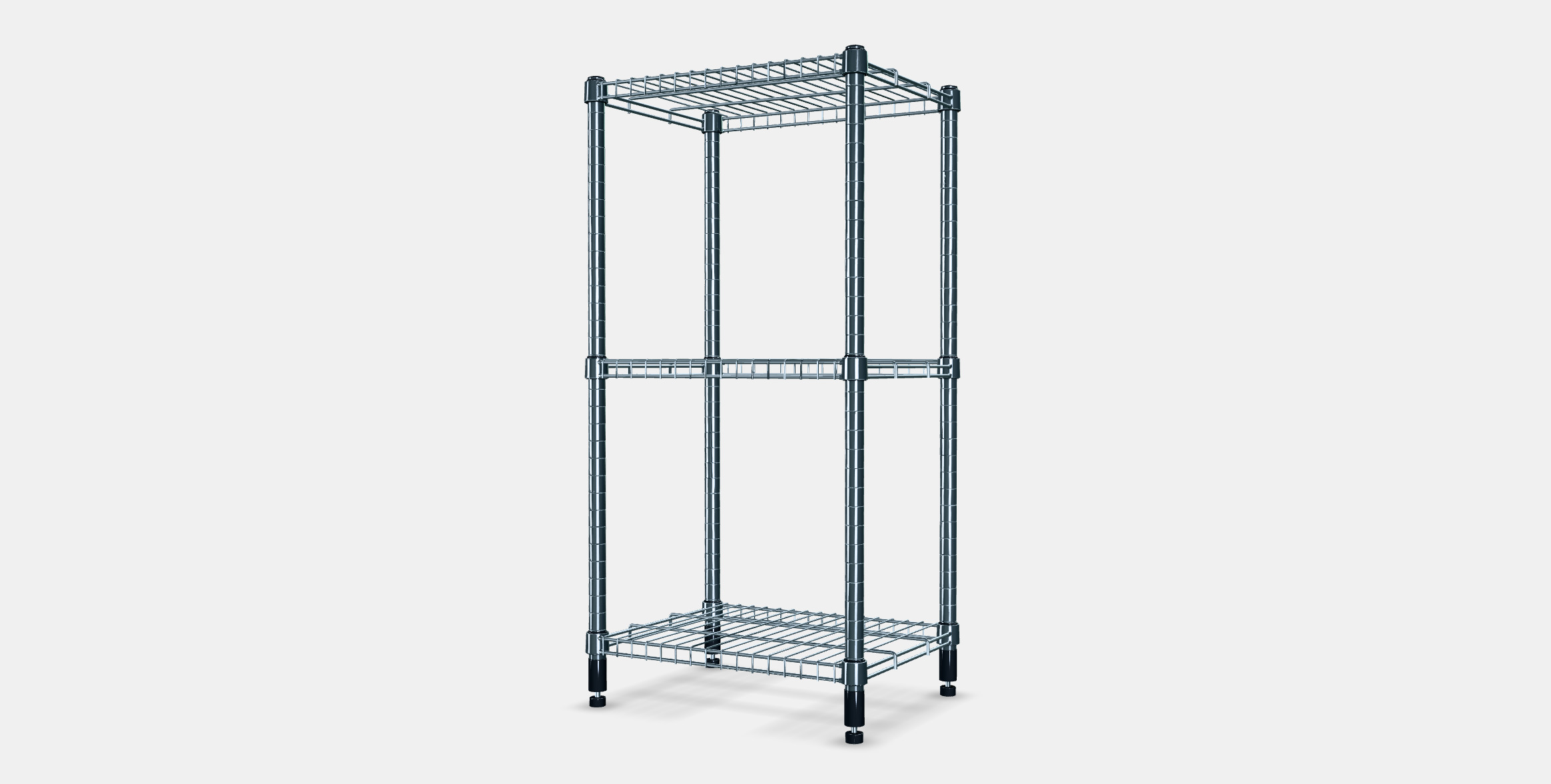 OMAR Shelving unit 2 3D model_4