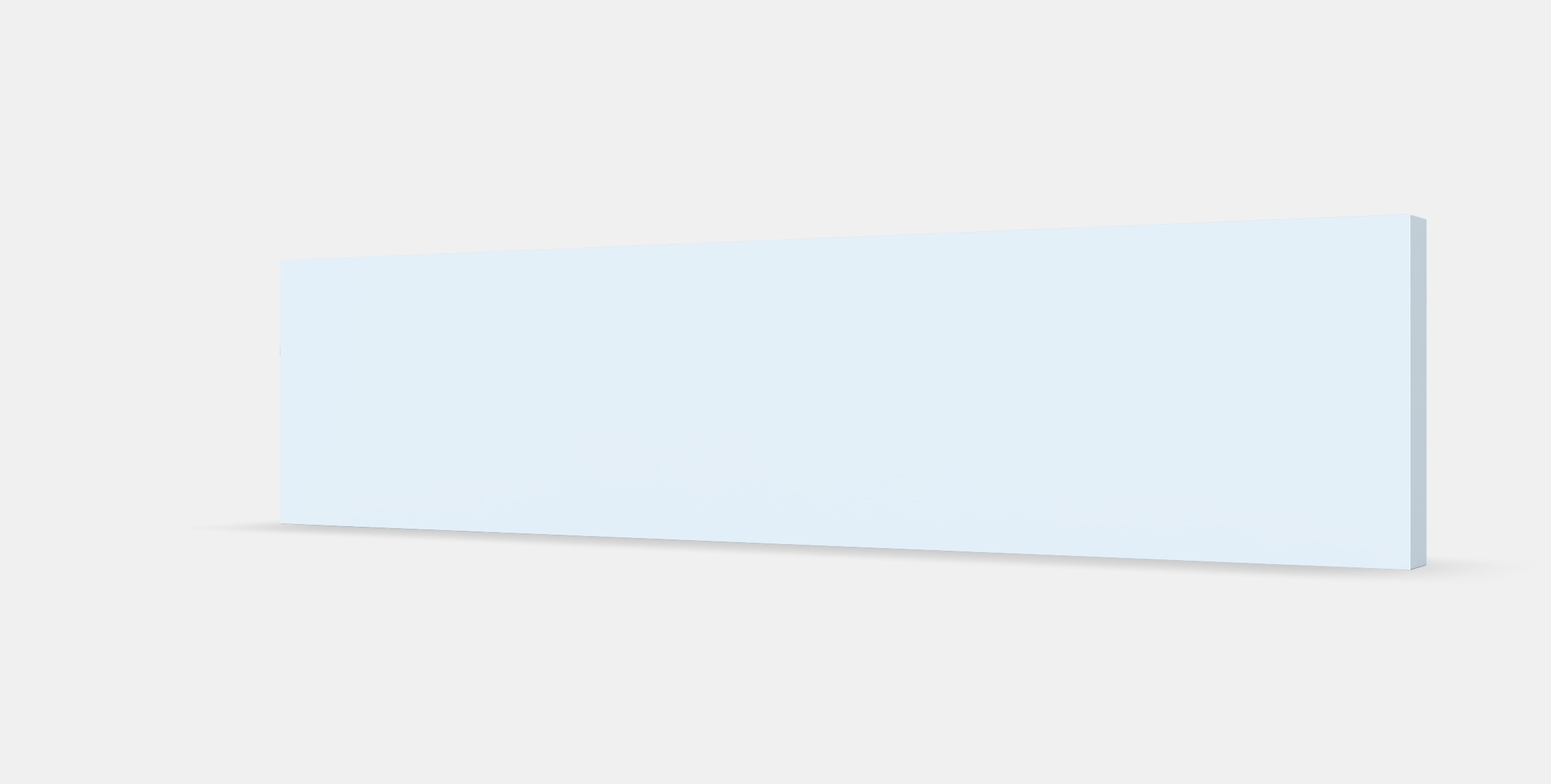 LACK Wall shelf Low-poly 3D model_6