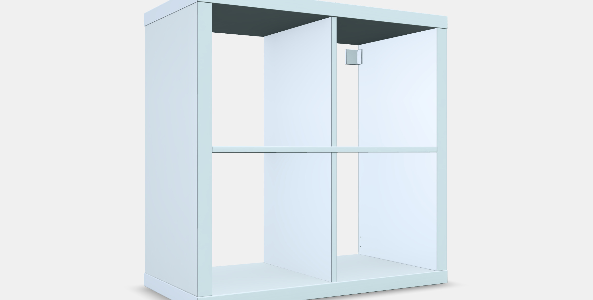 KALLAX Shelving unit 2 Low-poly 3D model_9