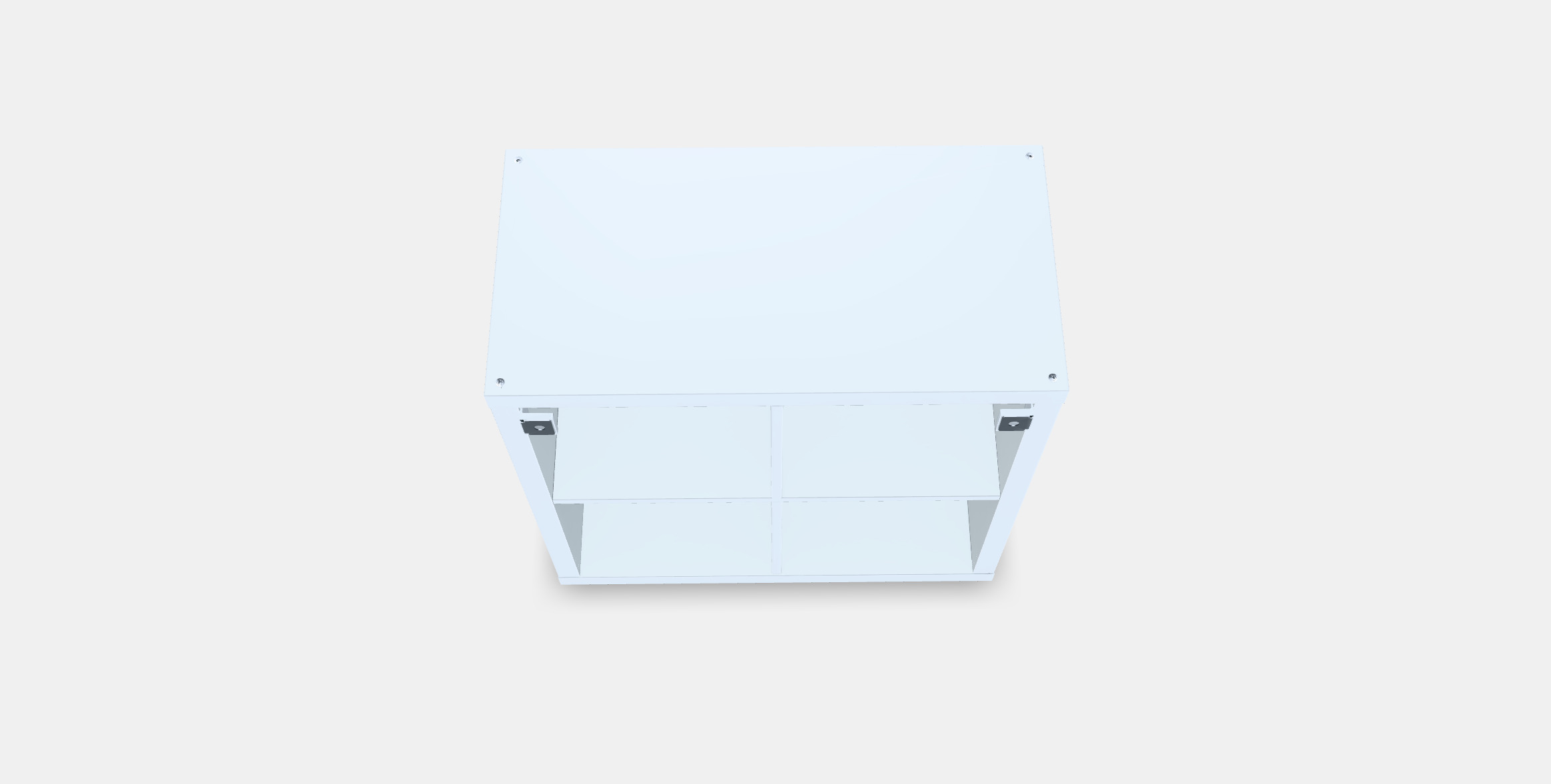 KALLAX Shelving unit 2 Low-poly 3D model_2