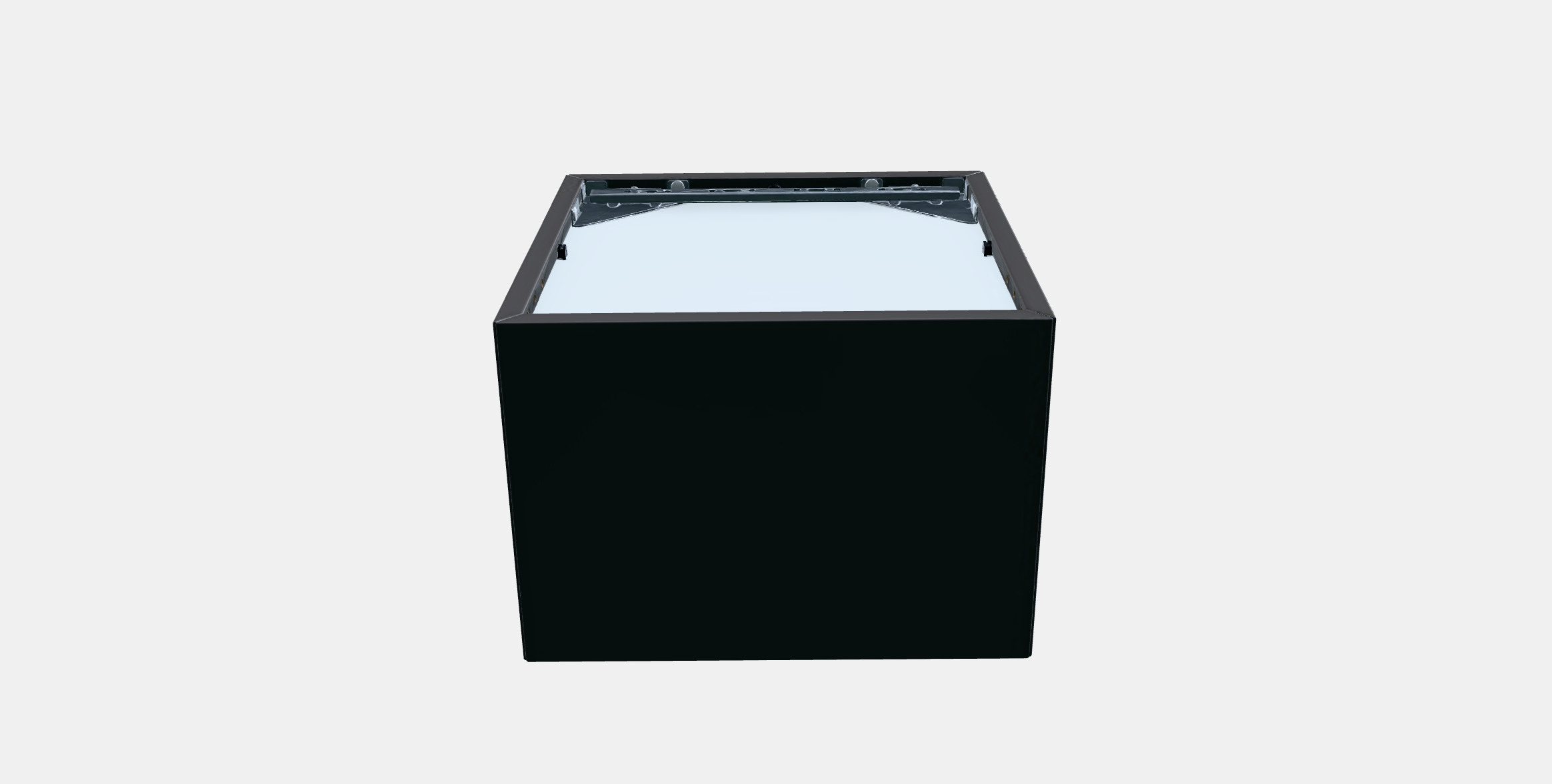 EKET Wall-mounted shelving unit Low-poly 3D model_7