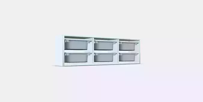 TROFAST wall storage