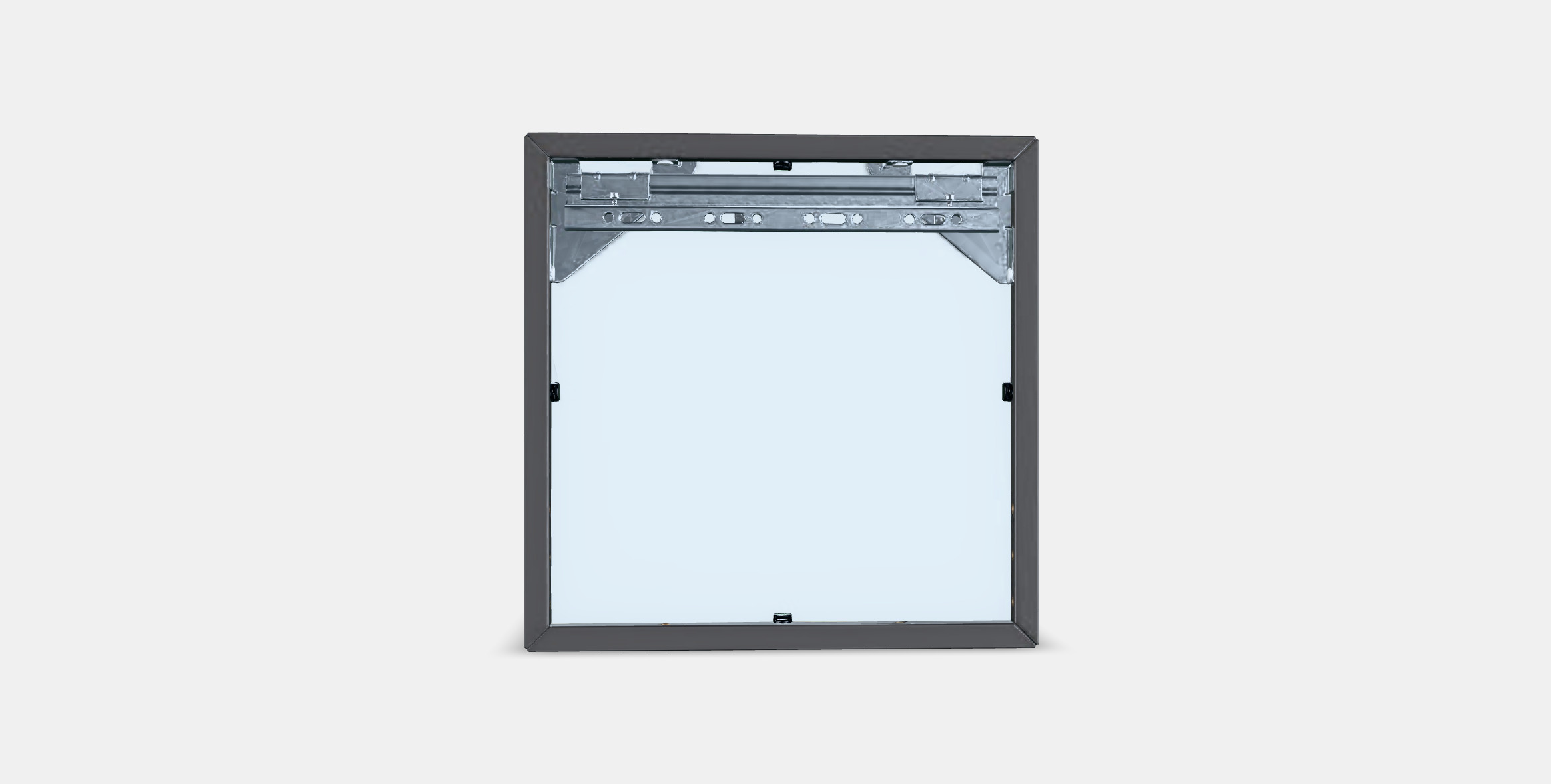 EKET Wall-mounted shelving unit Low-poly 3D model_14