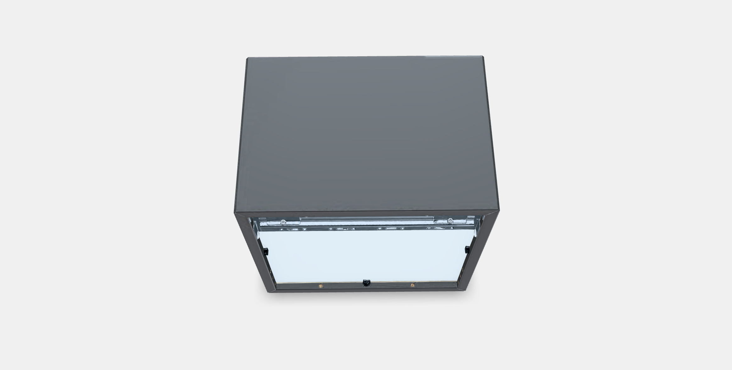 EKET Wall-mounted shelving unit Low-poly 3D model_4