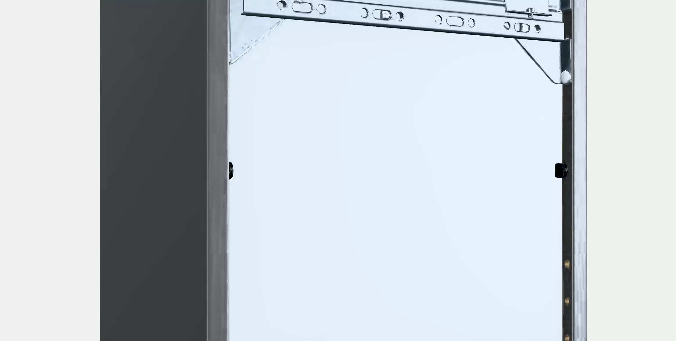 EKET Wall-mounted shelving unit Low-poly 3D model_0