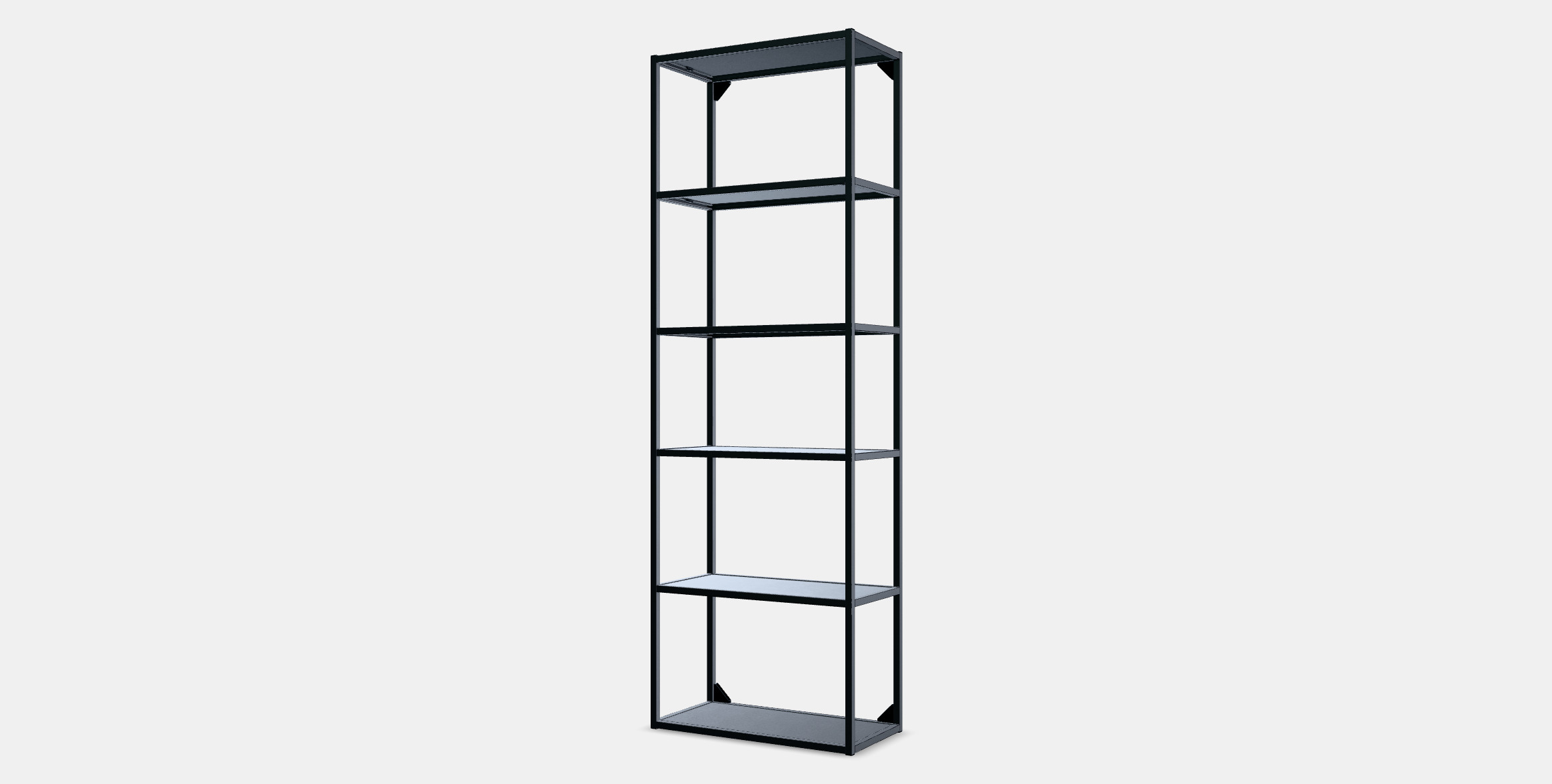 ENHET High fr w shelves 1 3D model_12