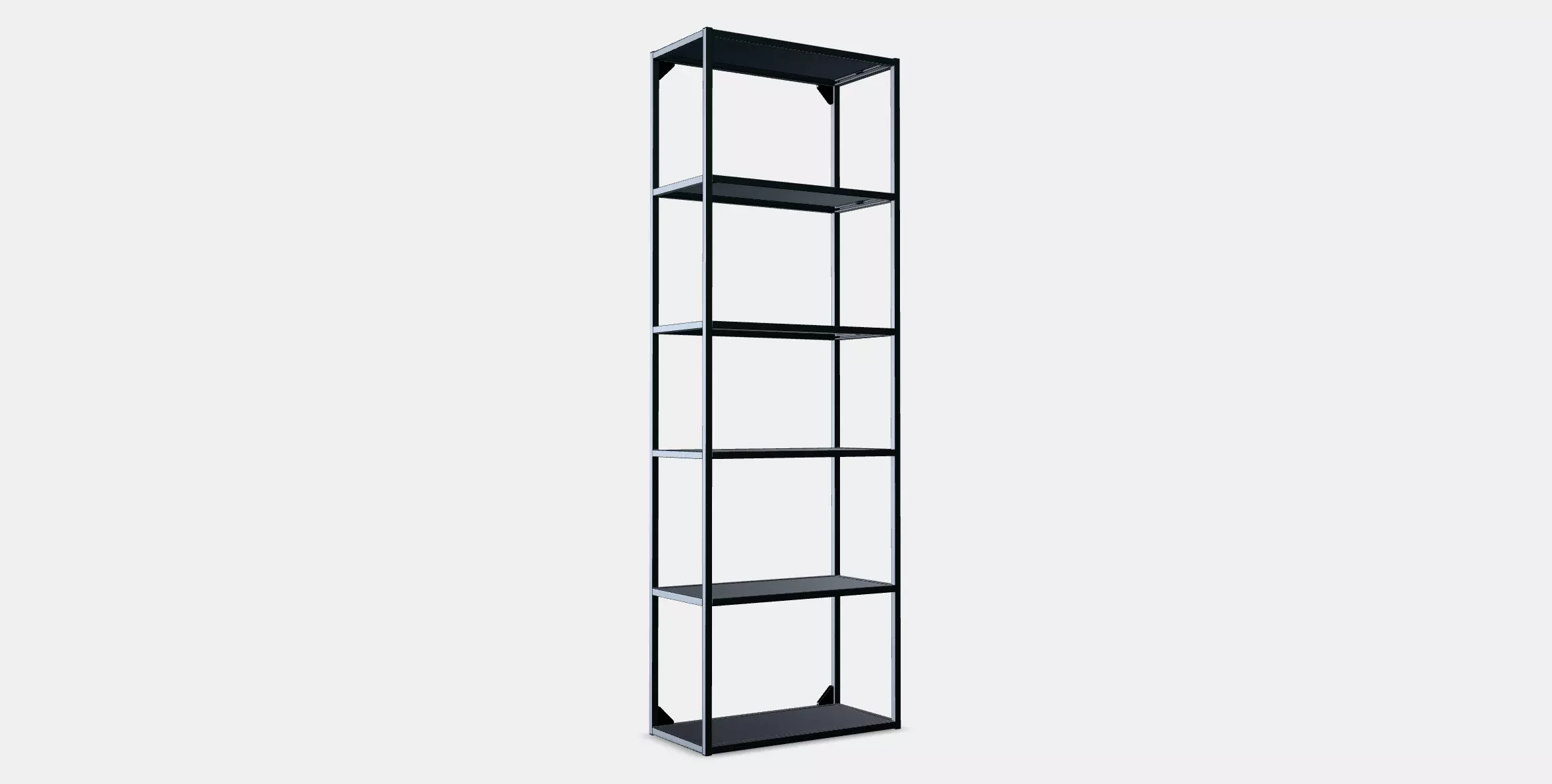 ENHET High fr w shelves 1 3D model_0