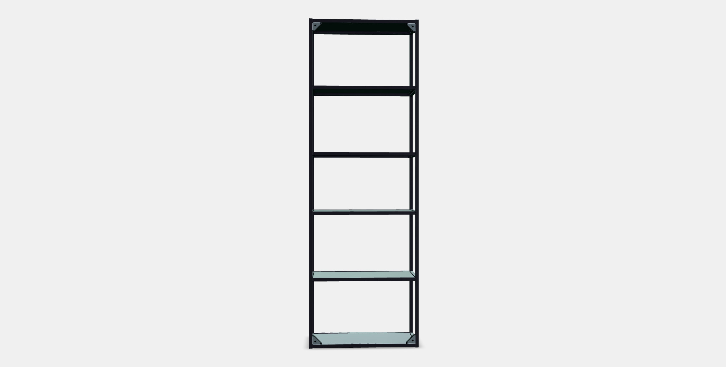 ENHET High fr w shelves 1 3D model_14