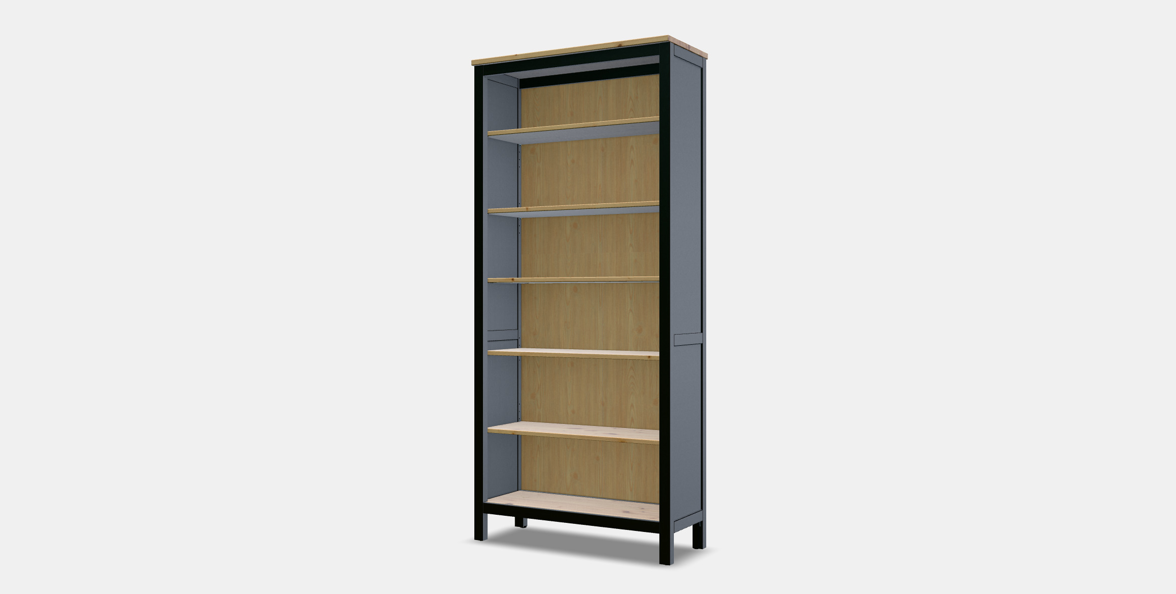 HEMNES Bookcase 3D model_12