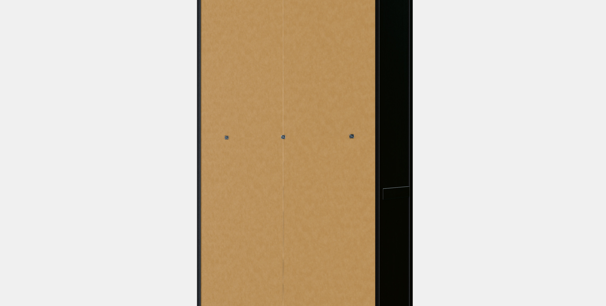 HEMNES Bookcase 3D model_5