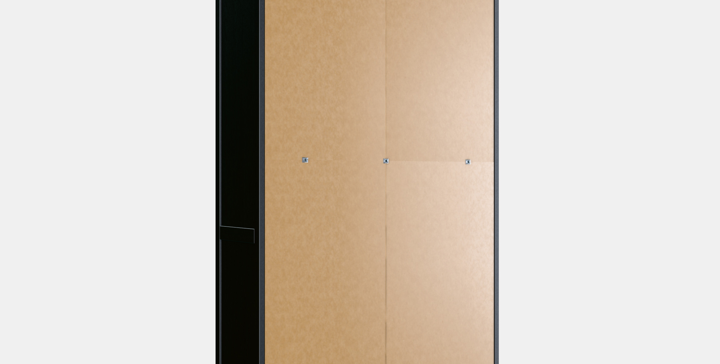 HEMNES Bookcase 3D model_3