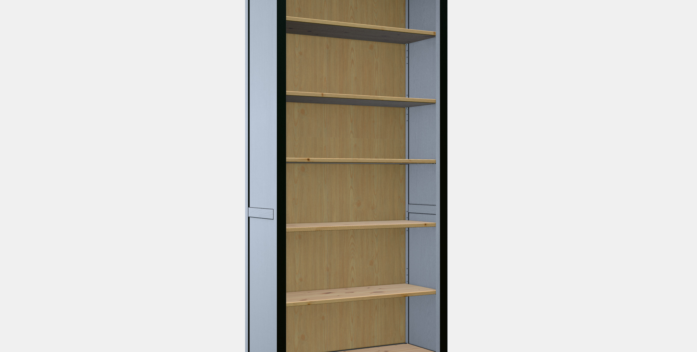 HEMNES Bookcase 3D model_9