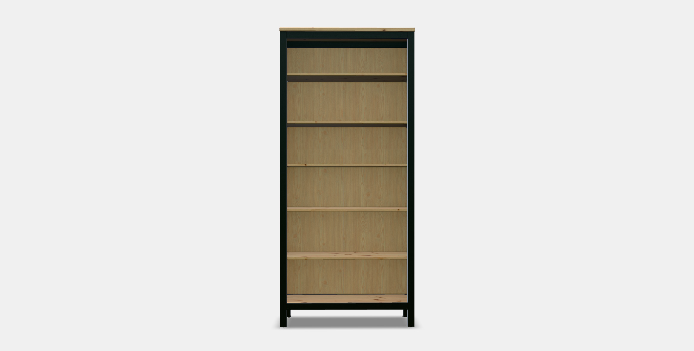 HEMNES Bookcase 3D model_10