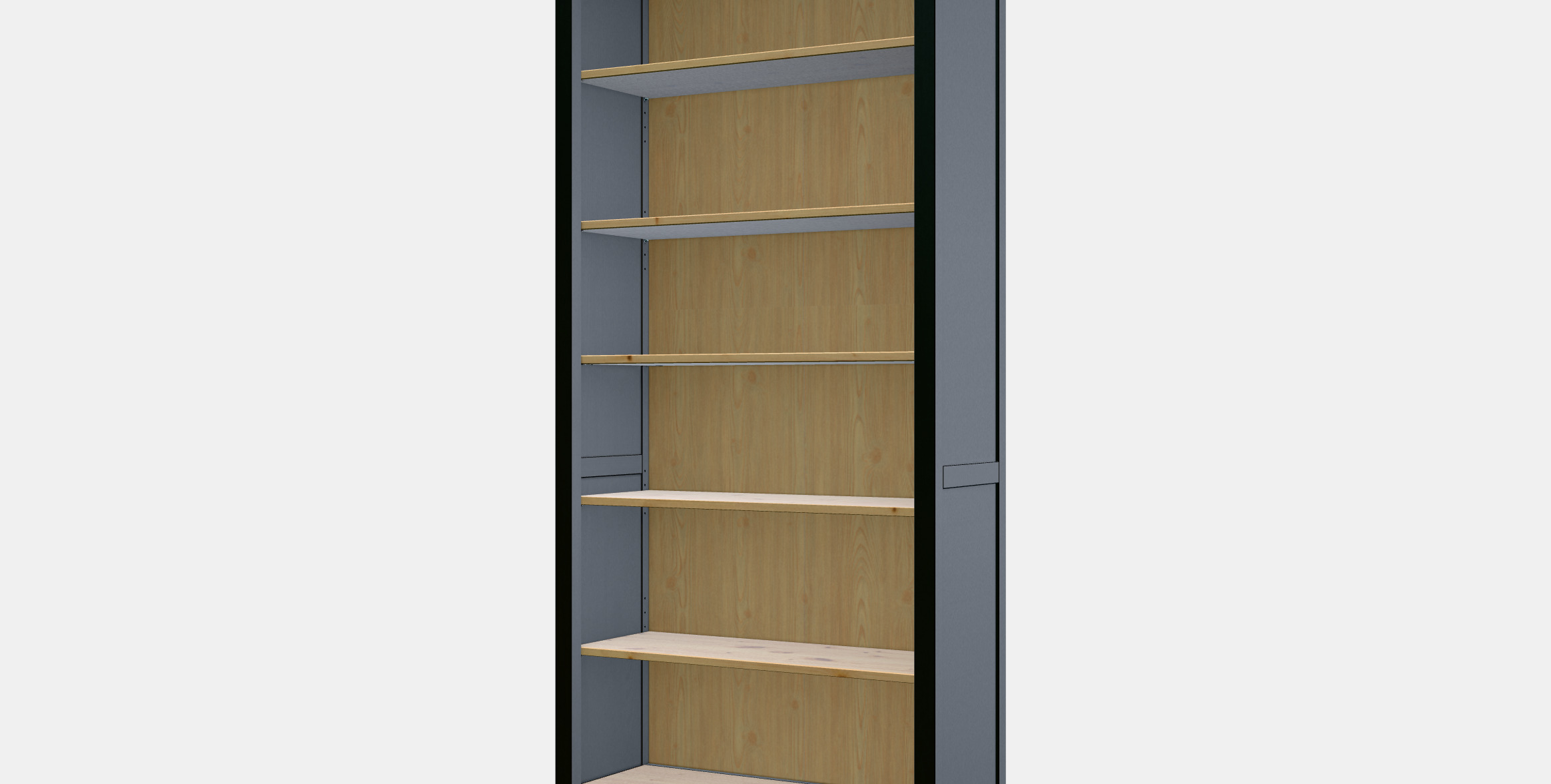 HEMNES Bookcase 3D model_16