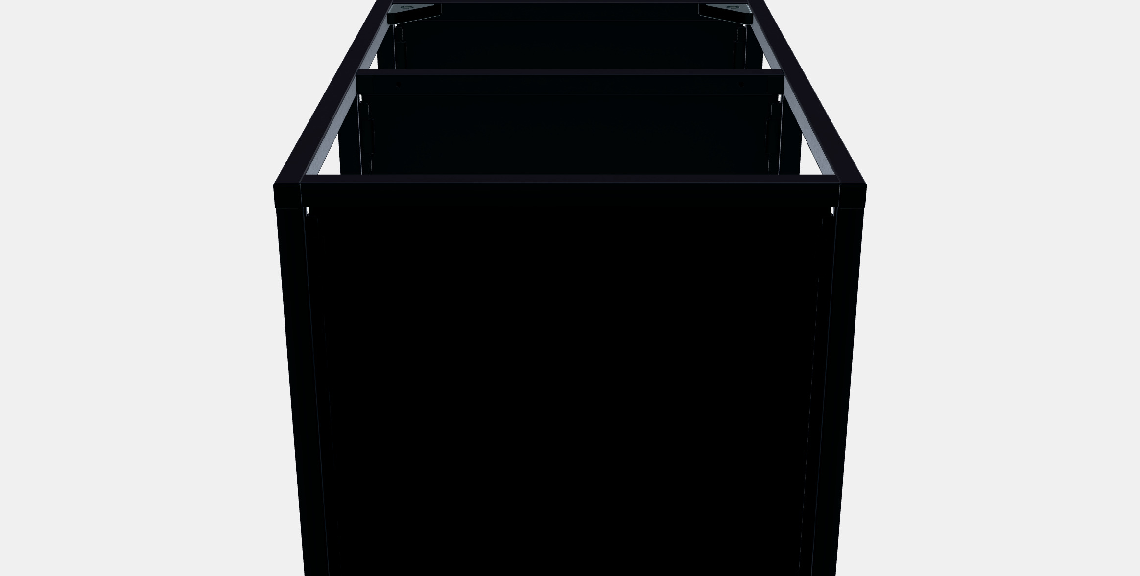 ENHET Base fr w shelves 3D model_7