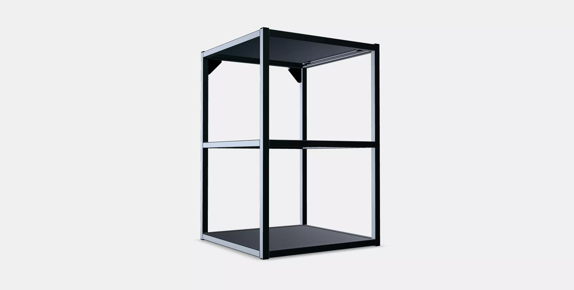 ENHET Base fr w shelves 3D model_0
