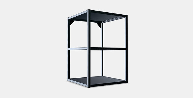 ENHET Base fr w shelves 3D model