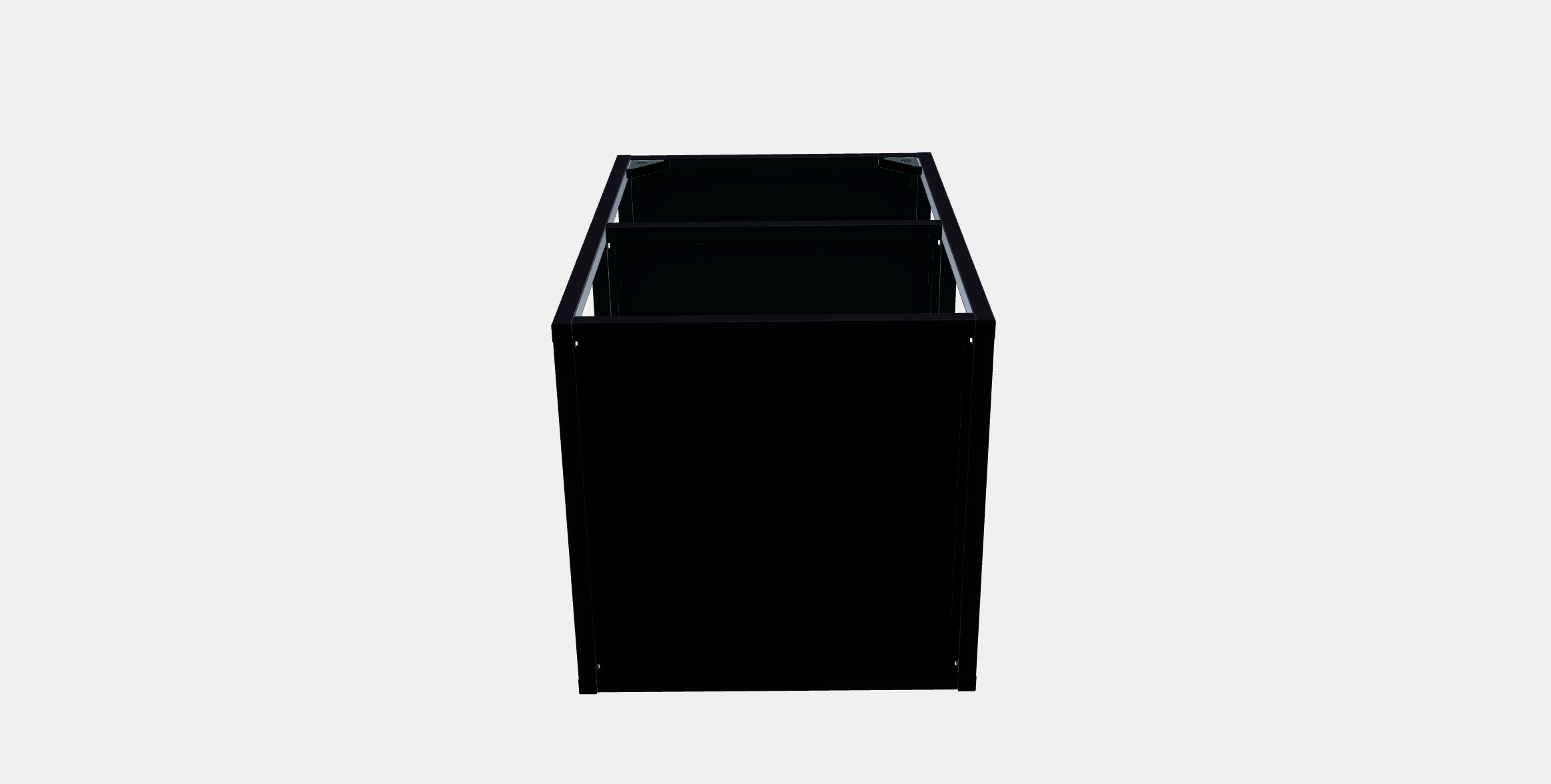 ENHET Base fr w shelves 3D model_5