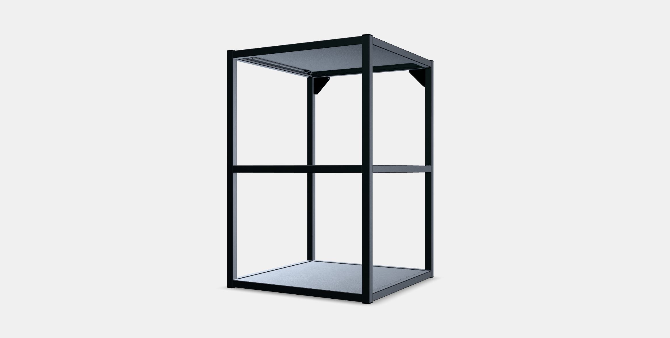 ENHET Base fr w shelves 3D model_12