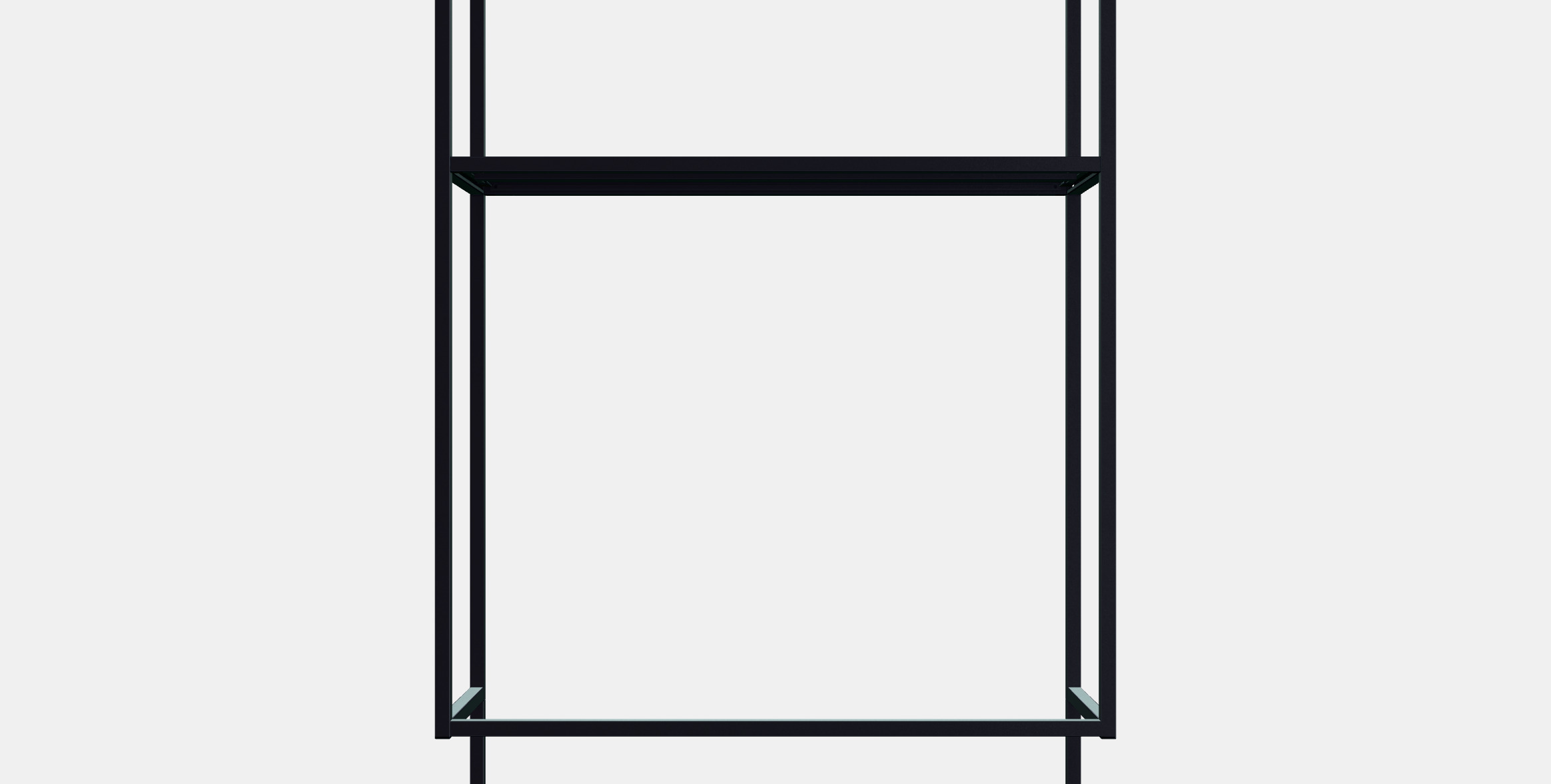 ENHET Frame w shelves for washing machine 3D model_15
