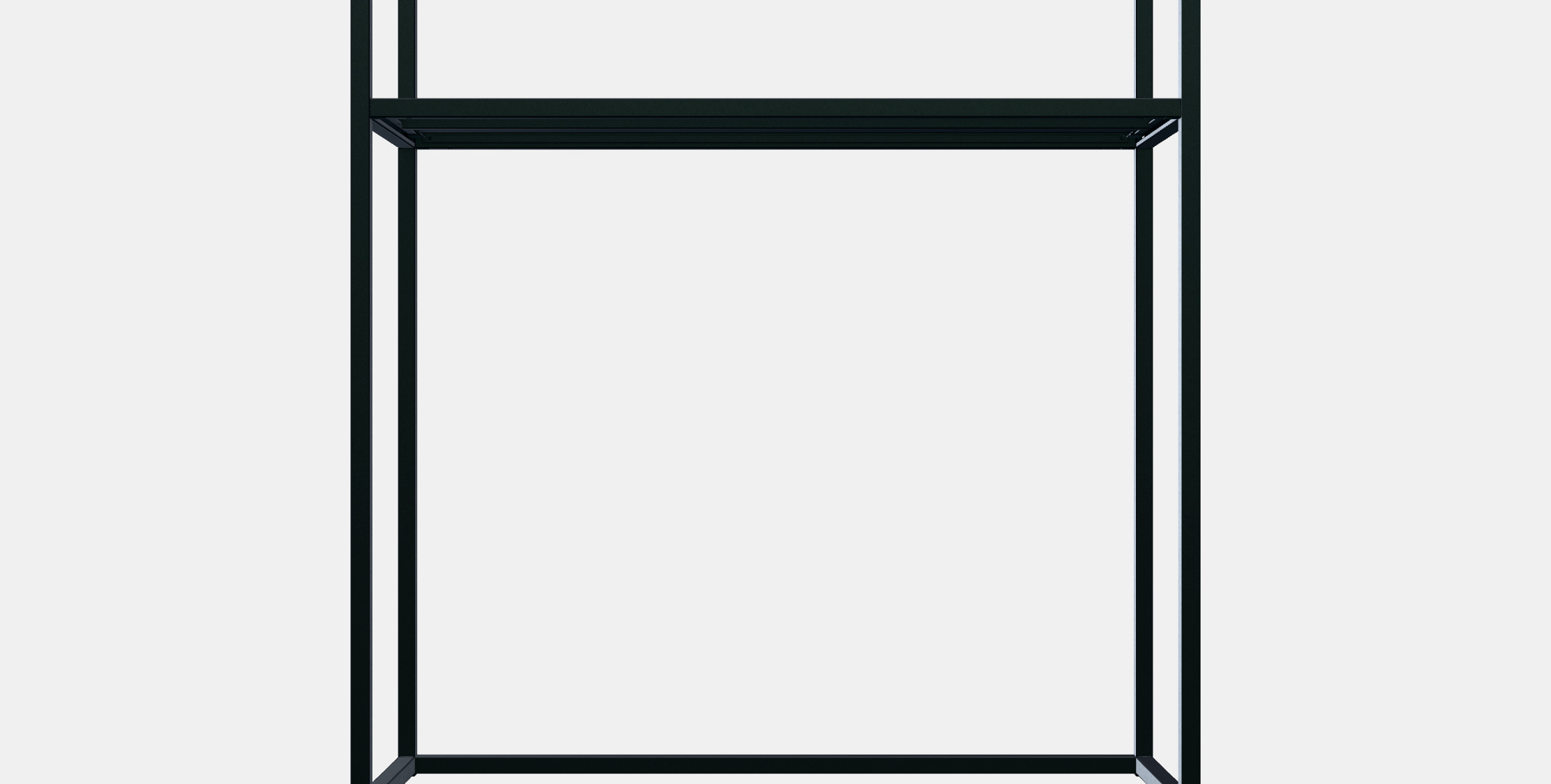 ENHET Frame w shelves for washing machine 3D model_11