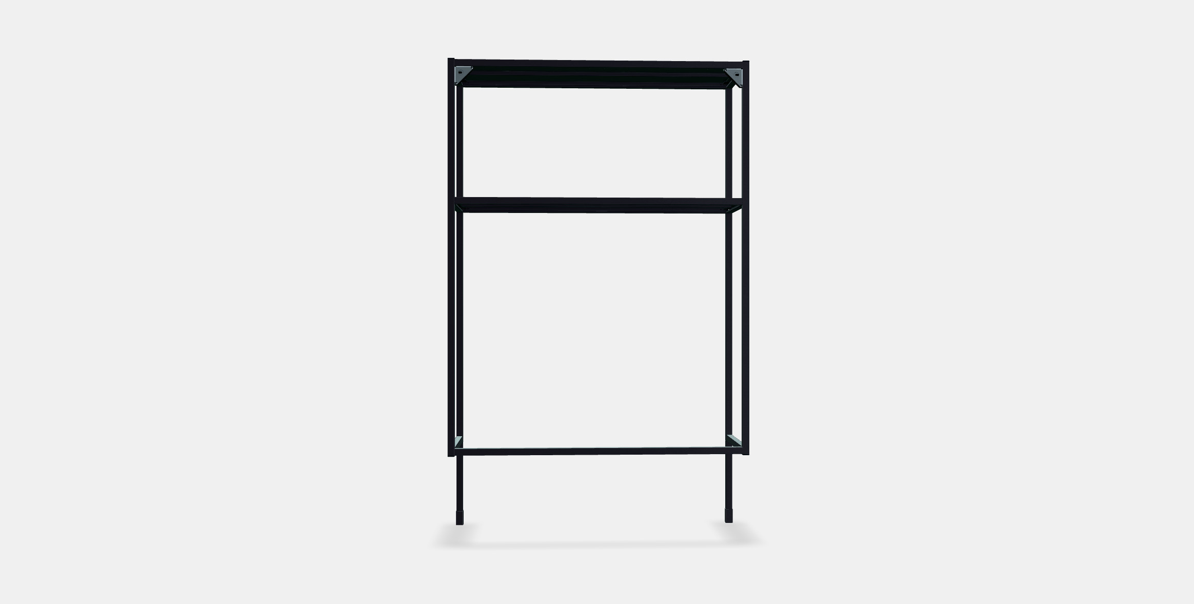 ENHET Frame w shelves for washing machine 3D model_14